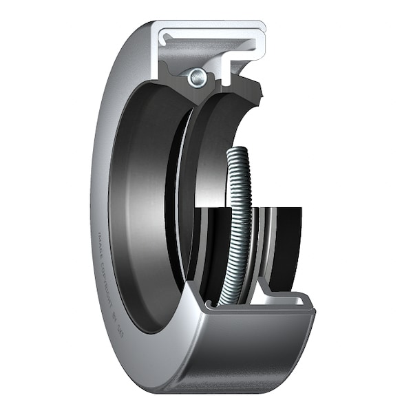 Skf NBR, single lip, oil seal, pressed-in excluder lip 36340 - main